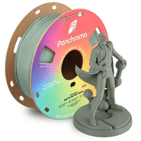 Panchroma Muted Green 3D Printing Filament