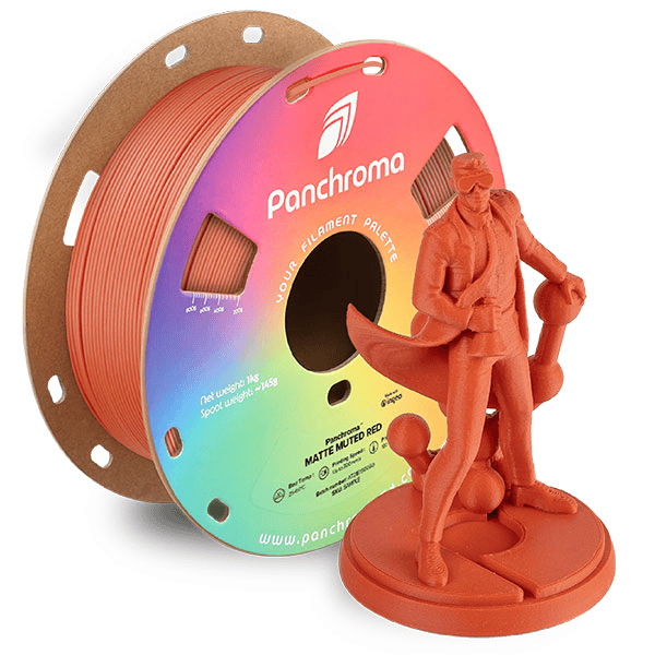 Panchroma Muted Red 3D Printing Filament