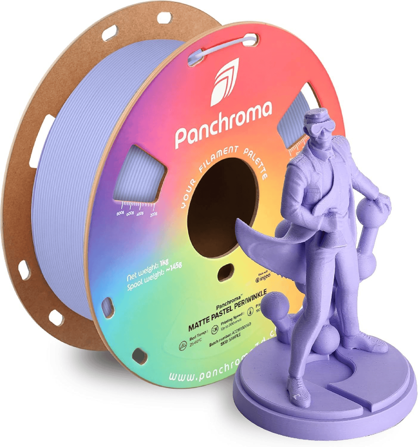 Pastel Periwinkle 3D Printing Filament