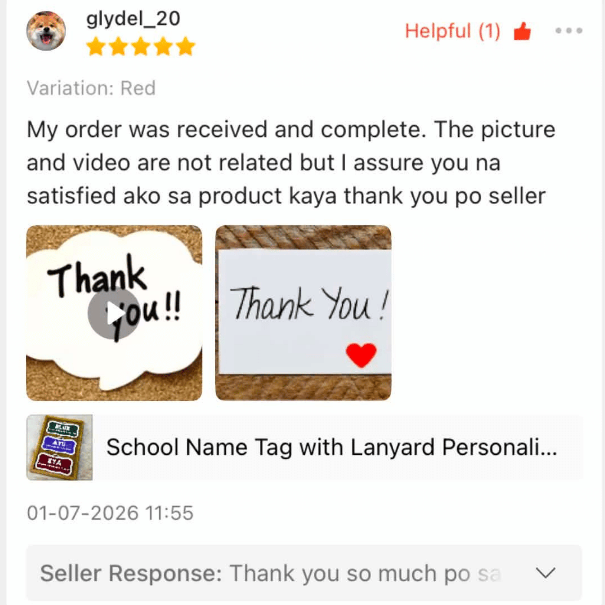 Customer Review 2
