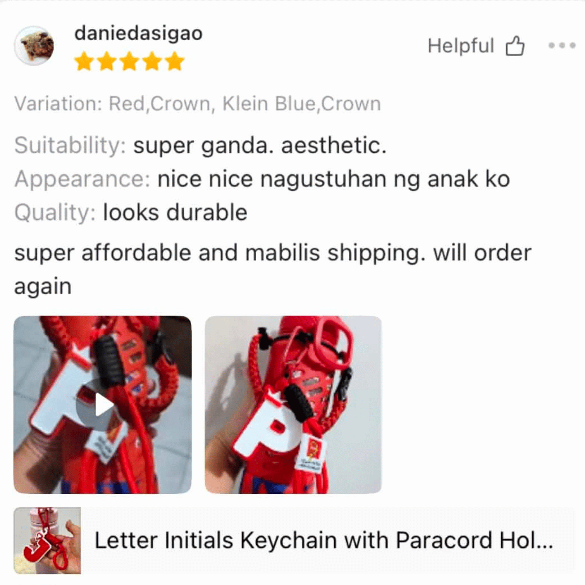 Customer Review 3