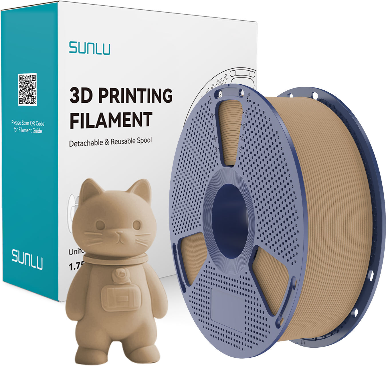 Blue 3D Printing Filament