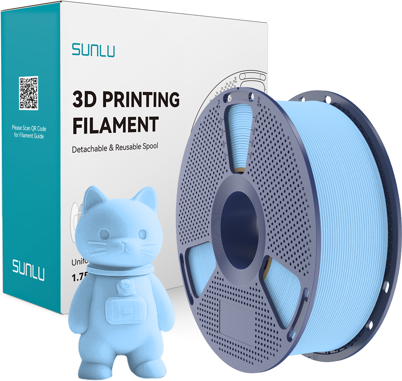 Ocean Blue 3D Printing Filament