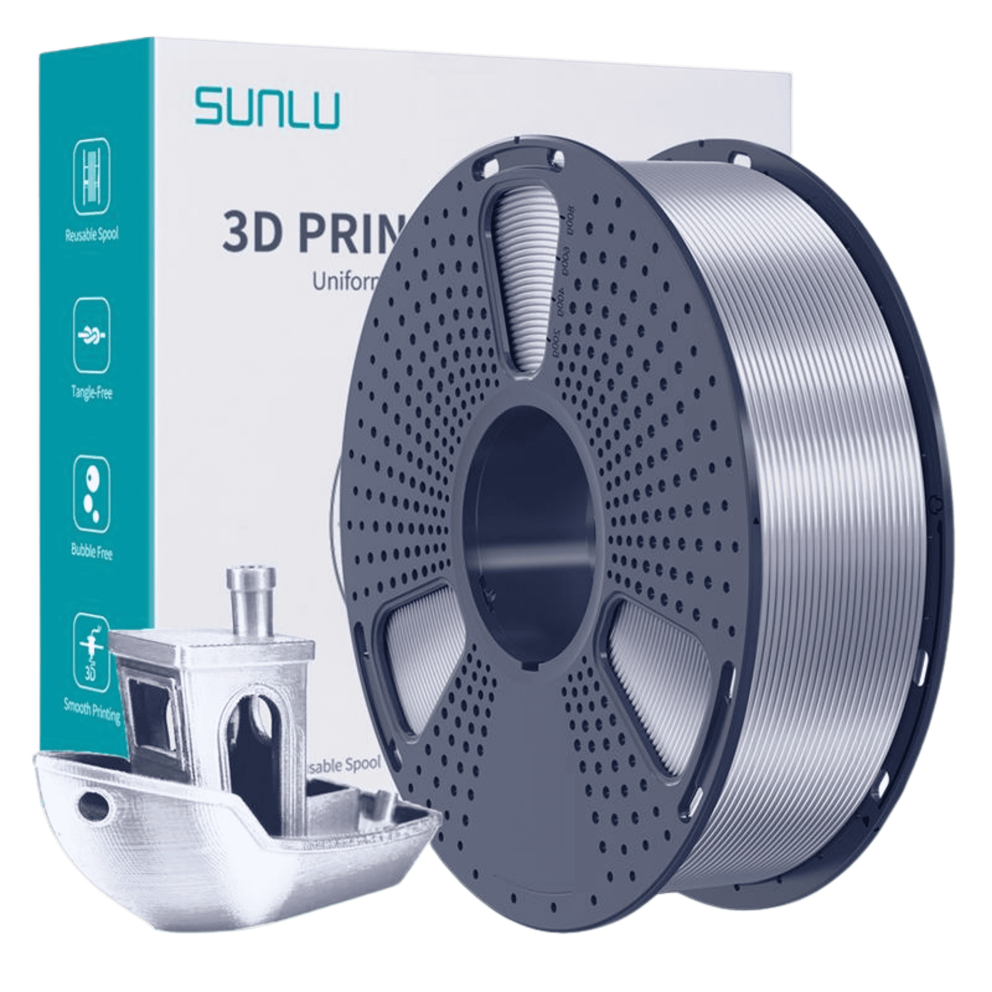 White 3D Printing Filament